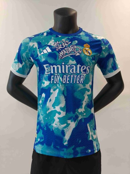 24/25 Real Madrid Blue Dragon Special Edition Football Shirt