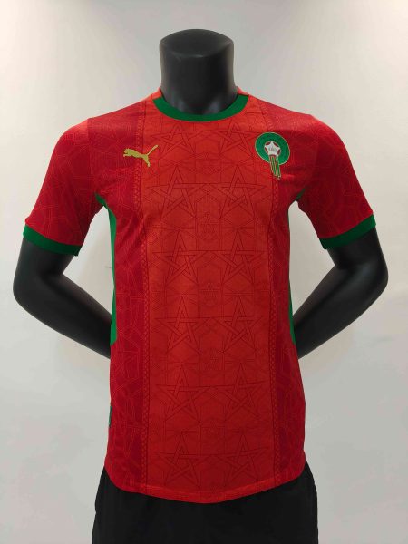 24/25 Player Version Morocco Home Football Jersey