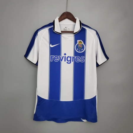 03/04 Retro FC Porto Home Football Shirt