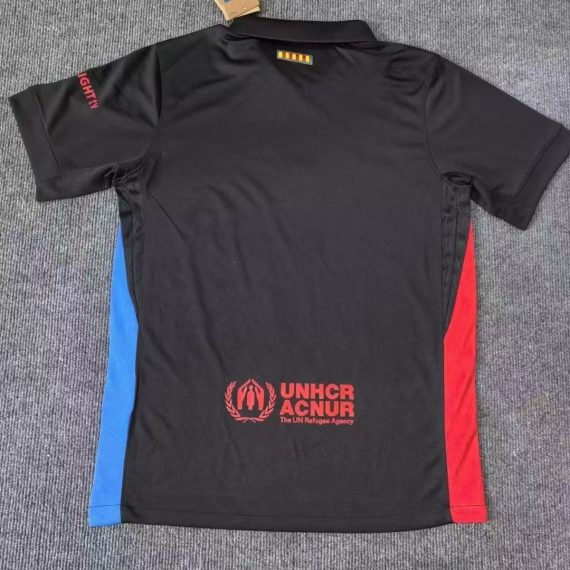 24/25 Barcelona Travis Scott Black Advertising Away Football Shirt